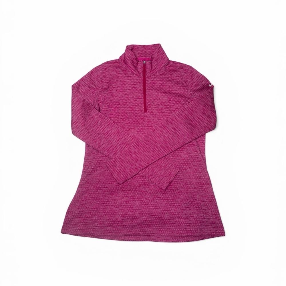 🏌️‍♀️💕Pink Nike Golf Dri-Fit long sleeve with thumb holes size large